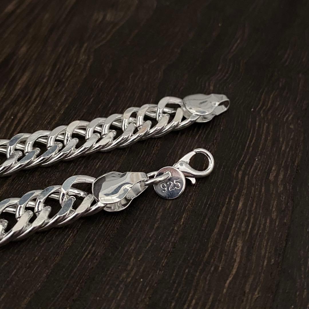 メキシカンジュエリー シルバー925 喜平チェーン ネックレス 60cm