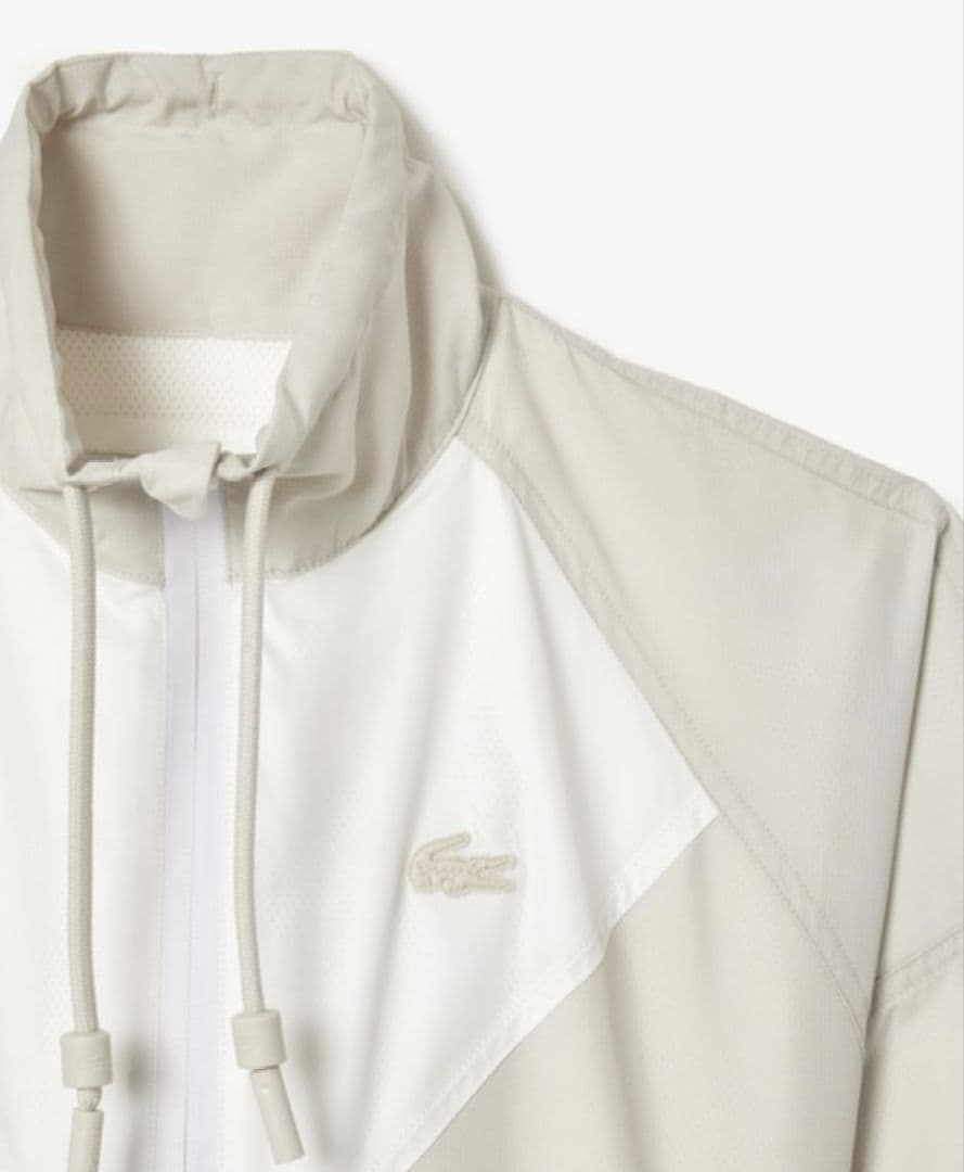 LACOSTE 白 ワンピース プリーツスカート36（ M相当） 売切予定