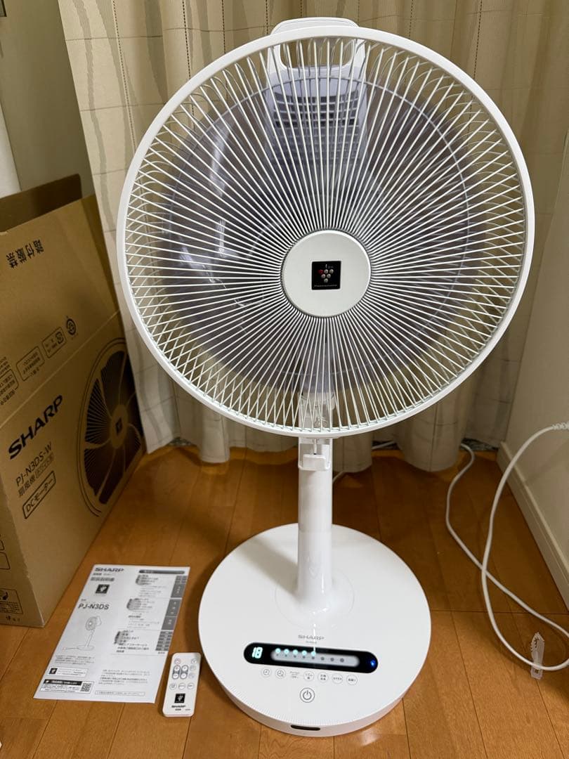 SHARP 扇風機　PJ-N3DS 美品！DCモーター　32段階切替