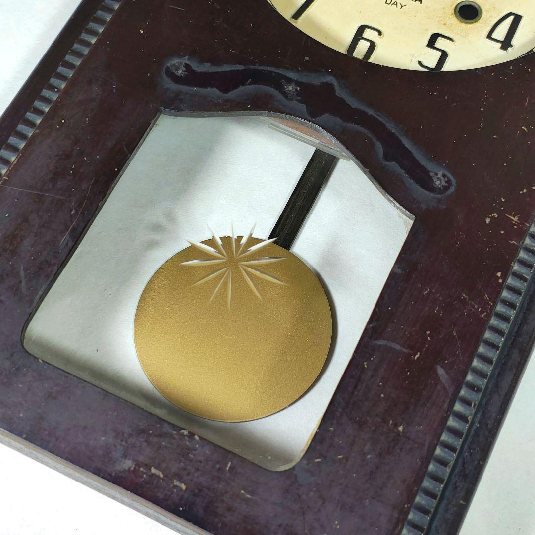 【リペア品】SEIKO セイコー 精工舎 掛け時計 壁掛け 振り子 昭和レトロ