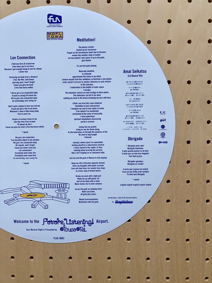 Towa Tei / Future Listening! LP レコード