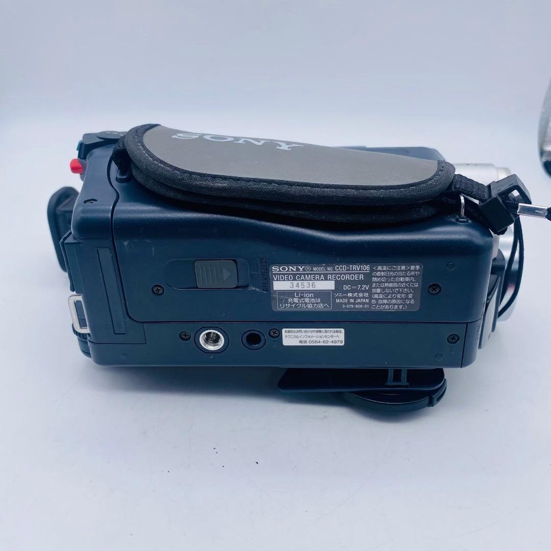 【動作確認済み】 SONY CCD-TRV106ビデオカメラ