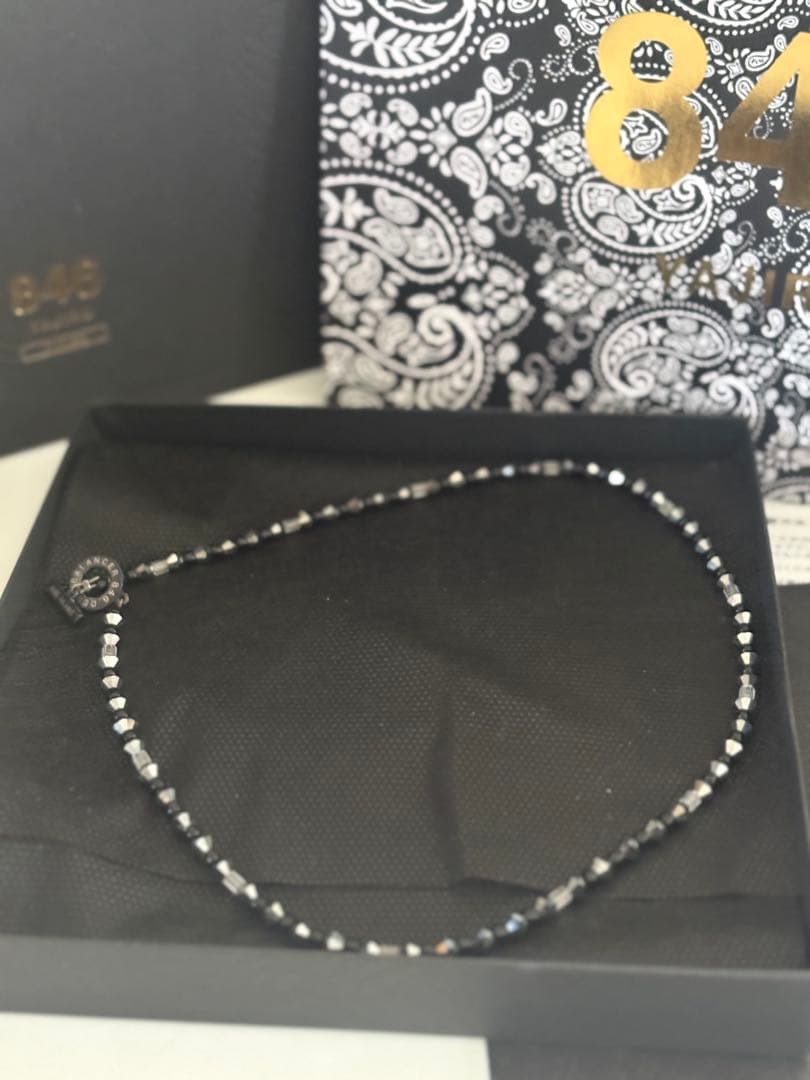 846 YAJIRO BLACKTITA22 ネックレス 50cm