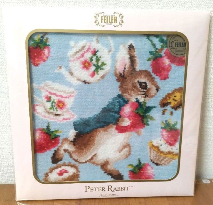 FEILER ピーターラビット ハンカチ ３枚セット