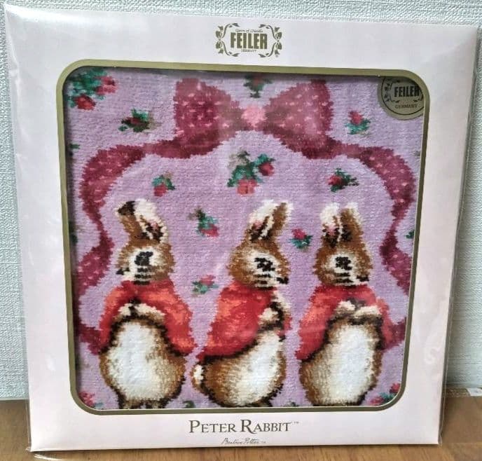 FEILER ピーターラビット ハンカチ ３枚セット