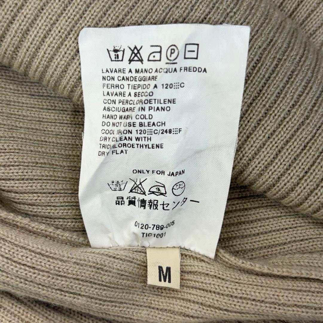 ☆最高峰白タグ☆マックスマーラ　タートルネックニット　イタリア製　Mサイズ