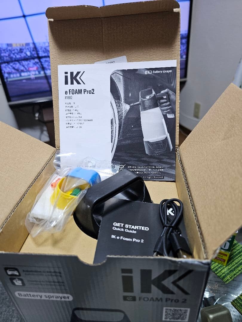 [日本正規品]新品未使用! iK e FOAM PRO 2 電動 フォームガン