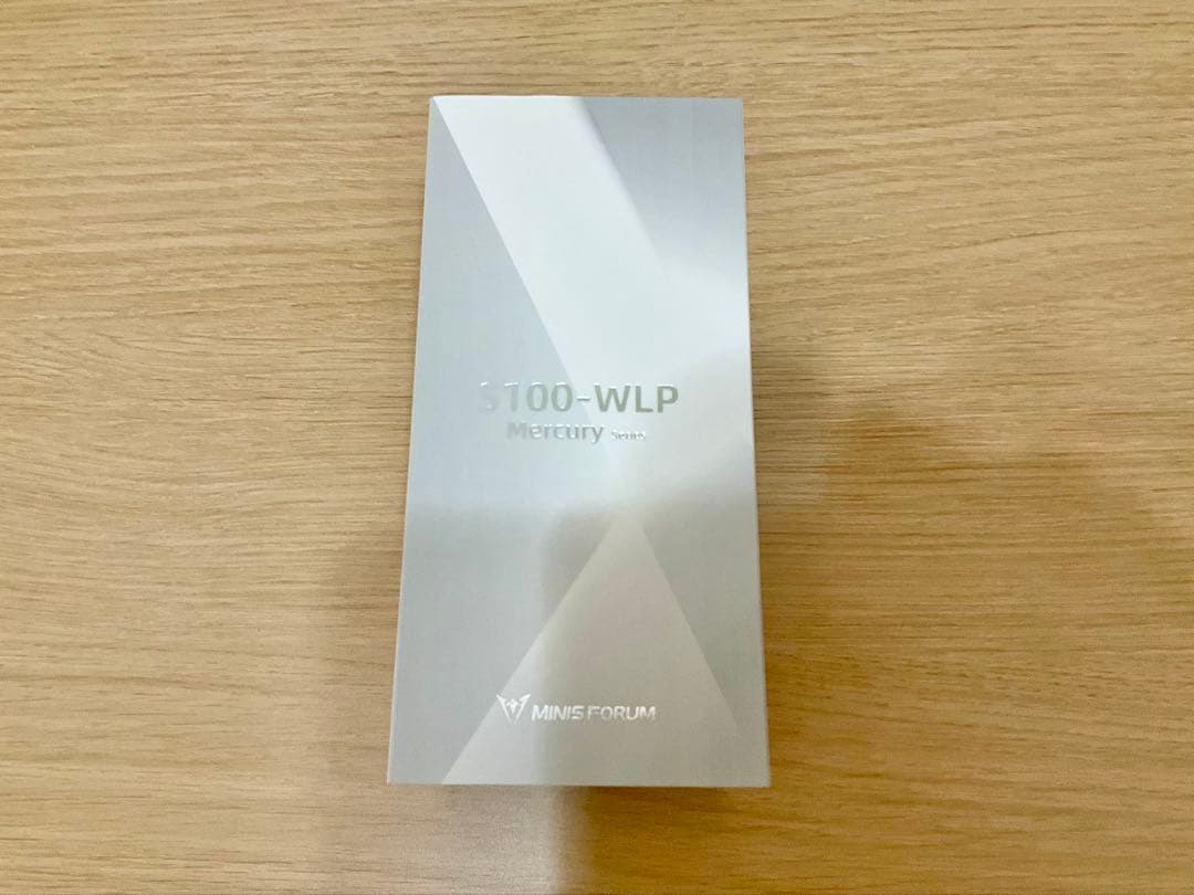 MINISFORUM S100-WLP スティックPC PD給電 箱あり