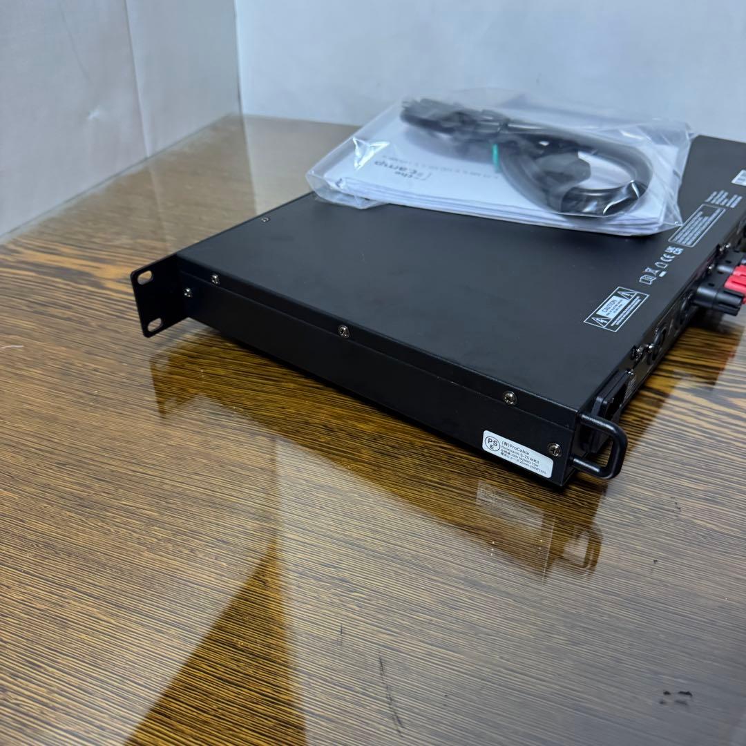 【美品】THOMANN パワーアンプ S-75 MK2