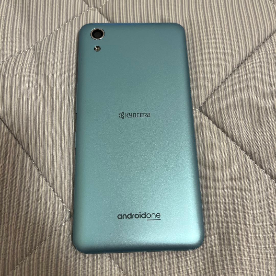 Android スマートフォン 本体 青