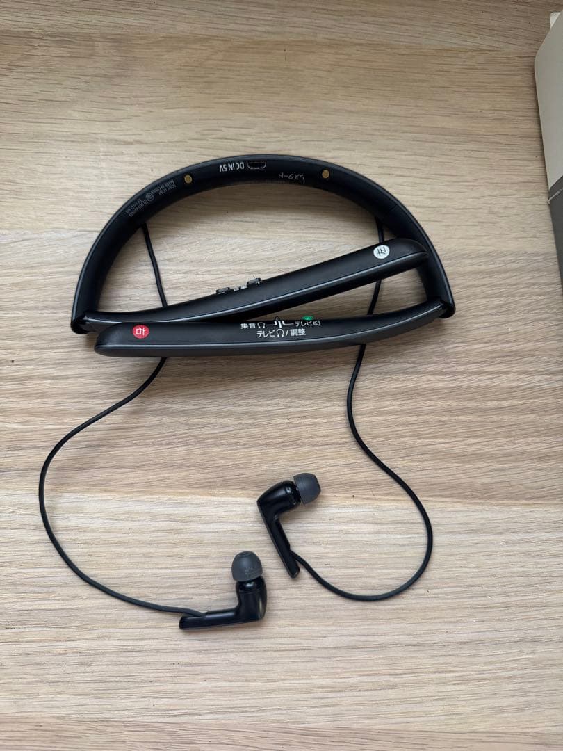 ソニー 首かけ集音器/テレビ用スピーカー SMR-10