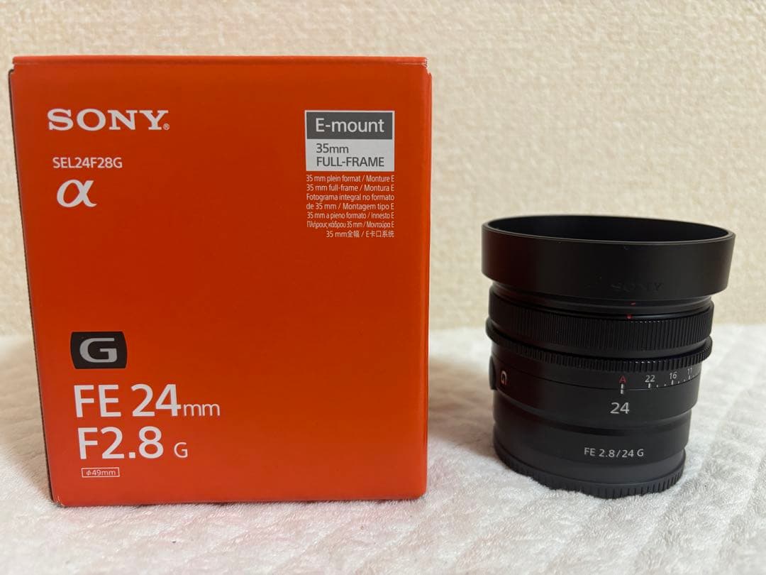 レンズ(単焦点) Sony 24mm F2.8 G