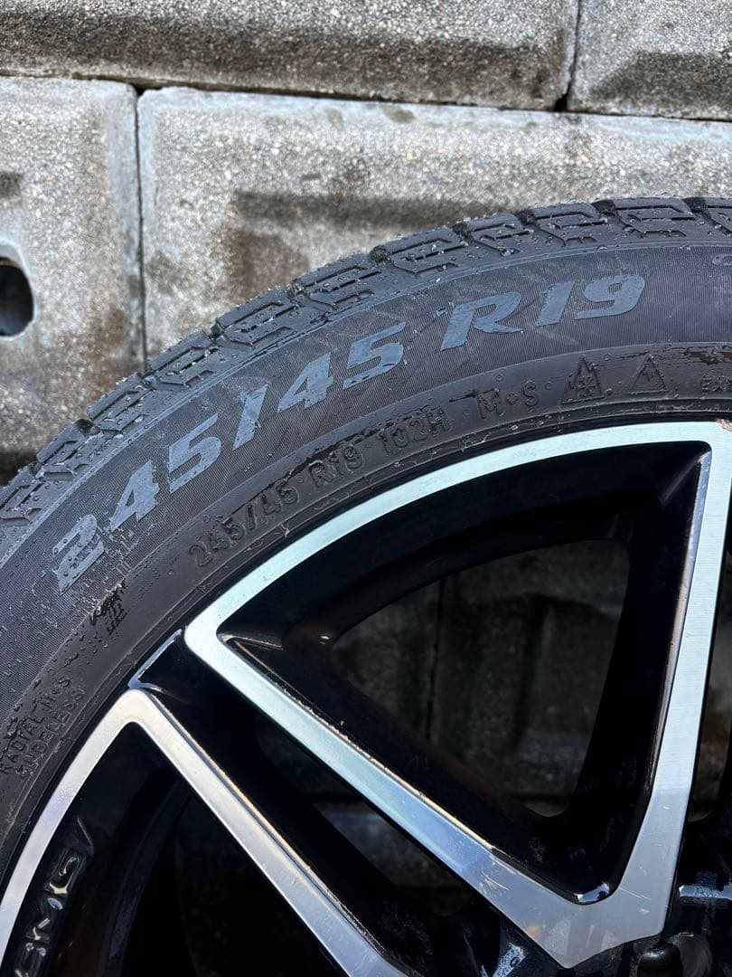 ベンツ w447 vクラス ホイール スタッドレス 4本