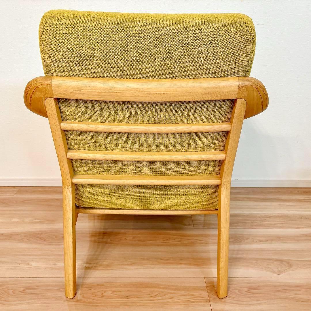 ✨美品✨ カリモク 1人掛け ソファ WW5700 ウォールナット ナチュラル