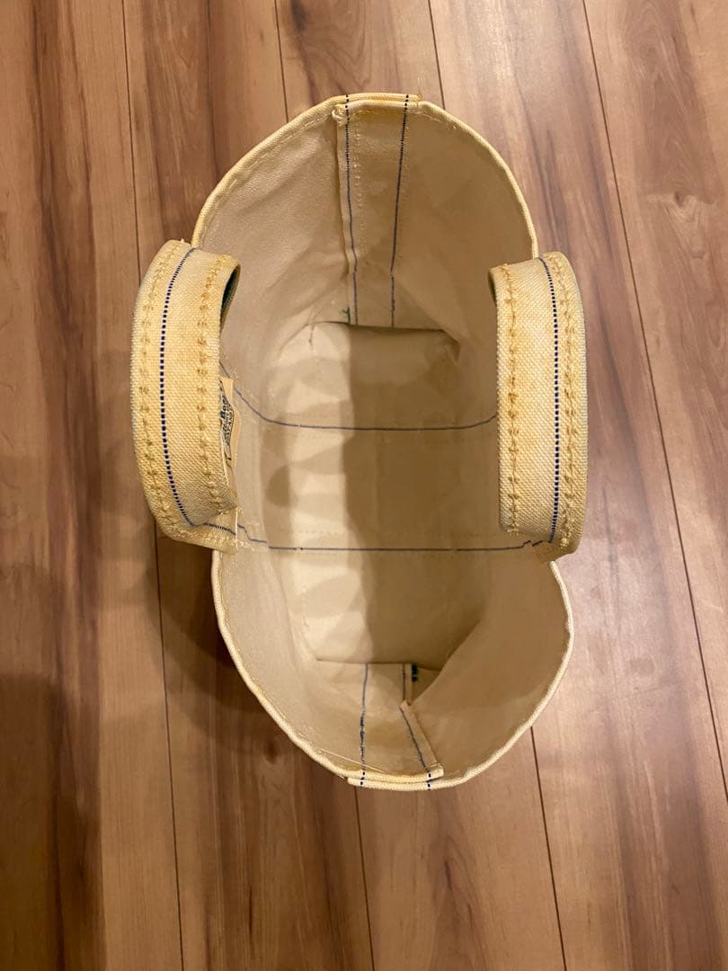 80s エルエルビーン　トートバッグ　2色ギザタグ　グリーン　M 美品