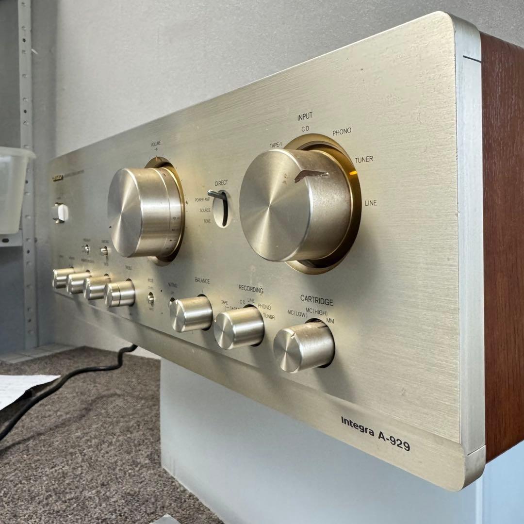 D63 メンテナンス済みONKYO オンキョー プリメインアンプ 激レア✨