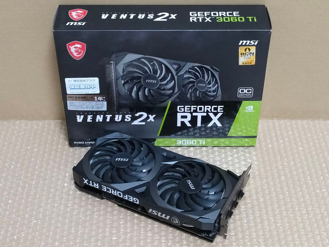は*ん様 MSI GeForce RTX3060Ti 8GB VENTUS 2X