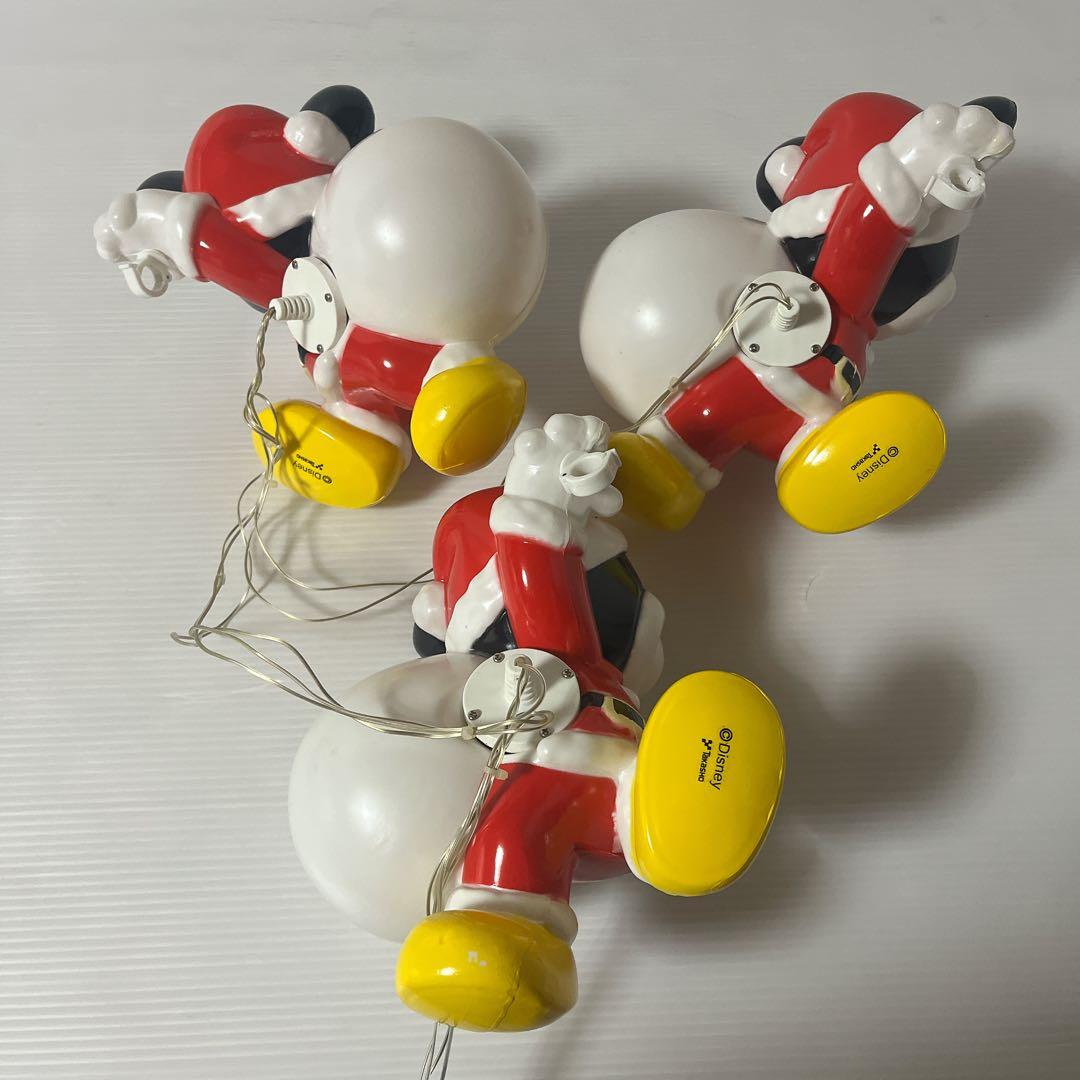 クリスマス ミッキー ディズニー はしご サンタ イルミネーション ライト 屋外