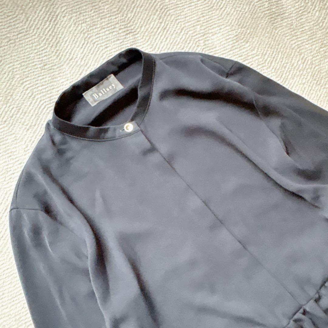 新品✨トゥモローランド ボールジィ パウダリーサテンティアードロングワンピース