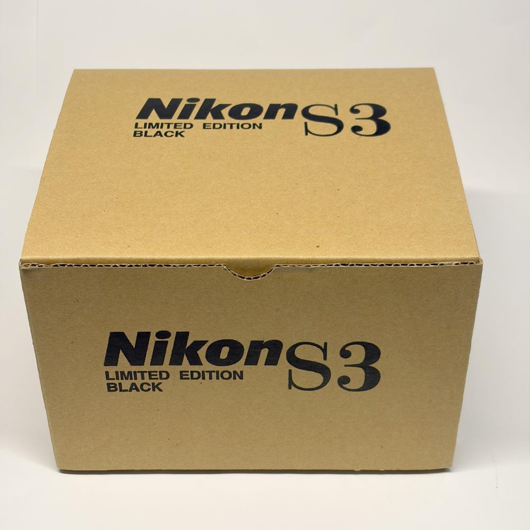 【未使用保管】Nikon S3 LIMITED EDITION BLACK