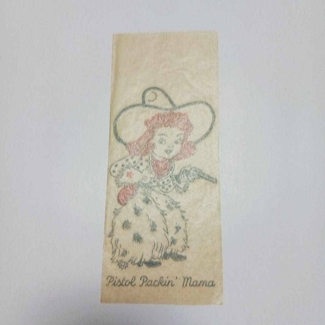 Pistol Packin' Mama ビンテージアイロンプリント 転写紙50s