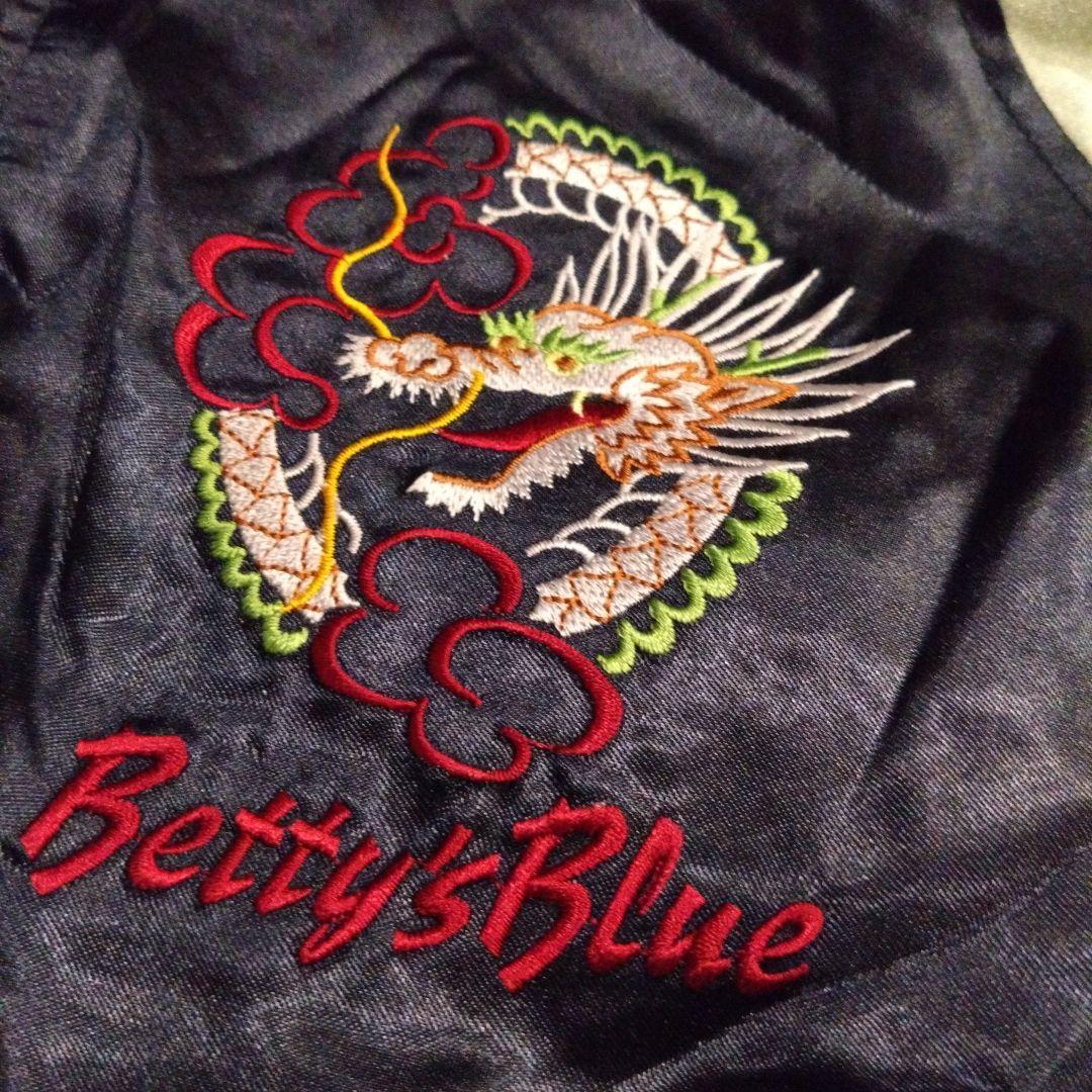 未使用❤ BETTY'S BLUE ベティーズブルー リバーシブル スカジャン