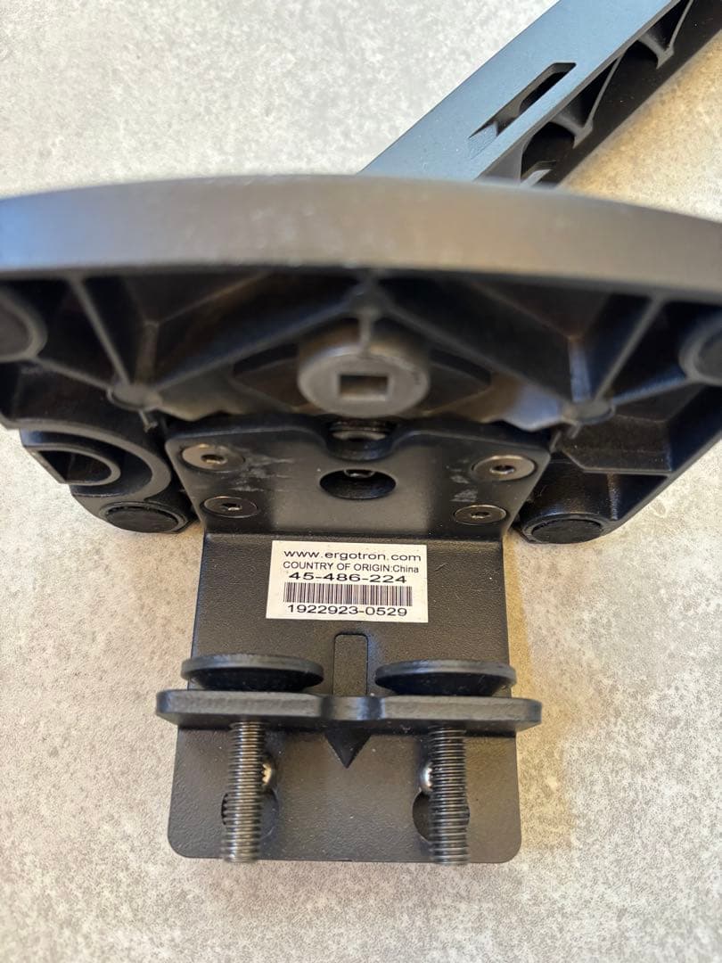 【値下可】エルゴトロン MXV デスク モニターアーム スリムタイプ