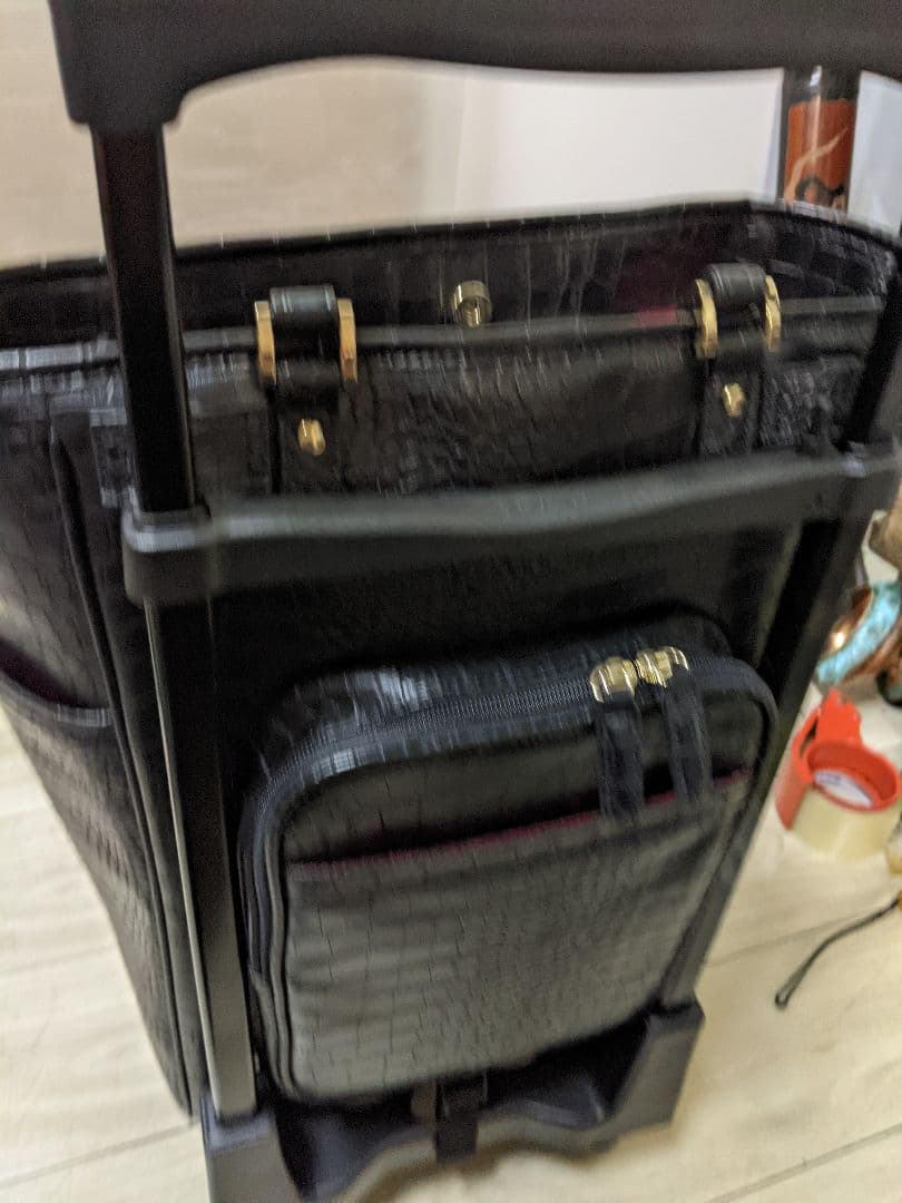 未使用品【SWANY】スワニーキャリーバッグ　クロコ型押し 高級