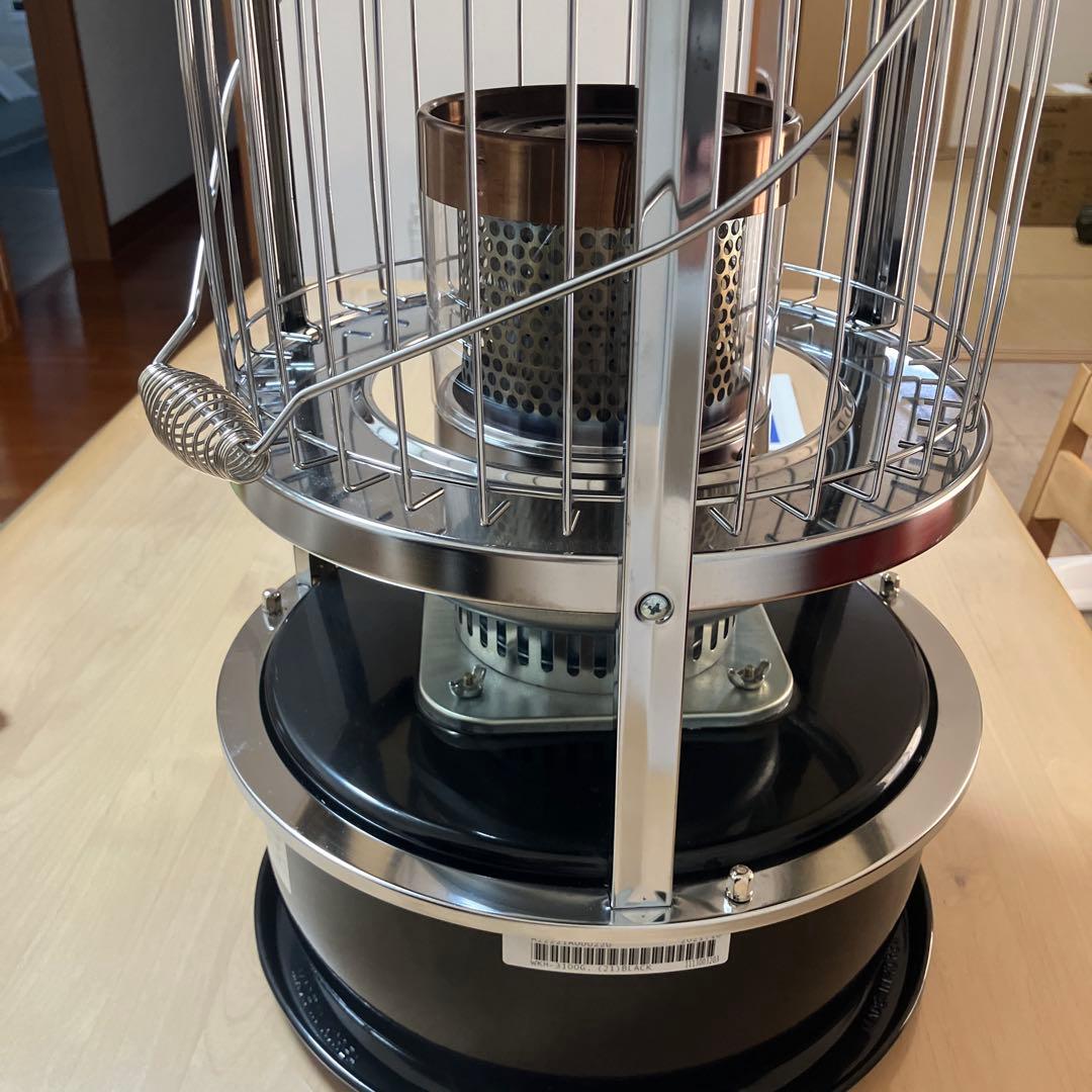 パセコ　対流型　石油ストーブ　WKH-3100G ブラック　手渡限定