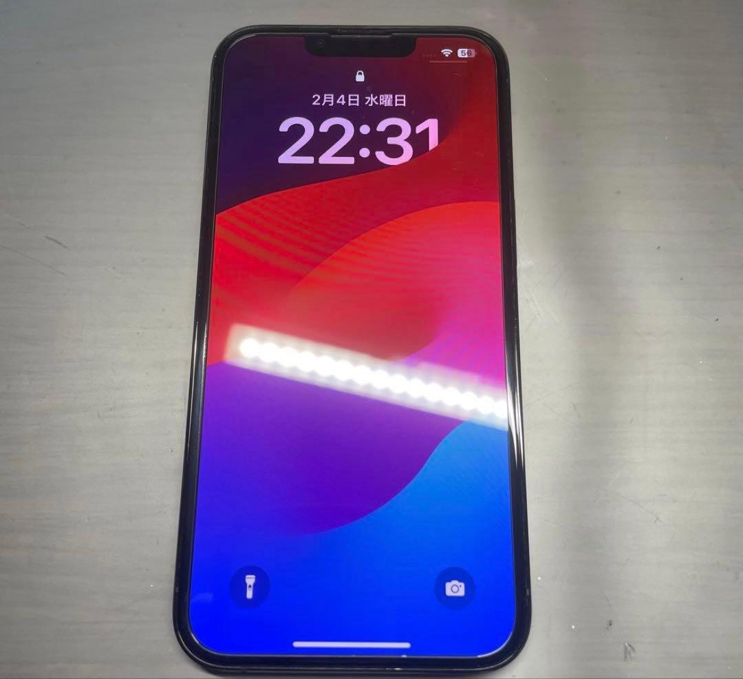 美品 iPhone13 Pro SIMフリー バッテリー良好 修理歴なし