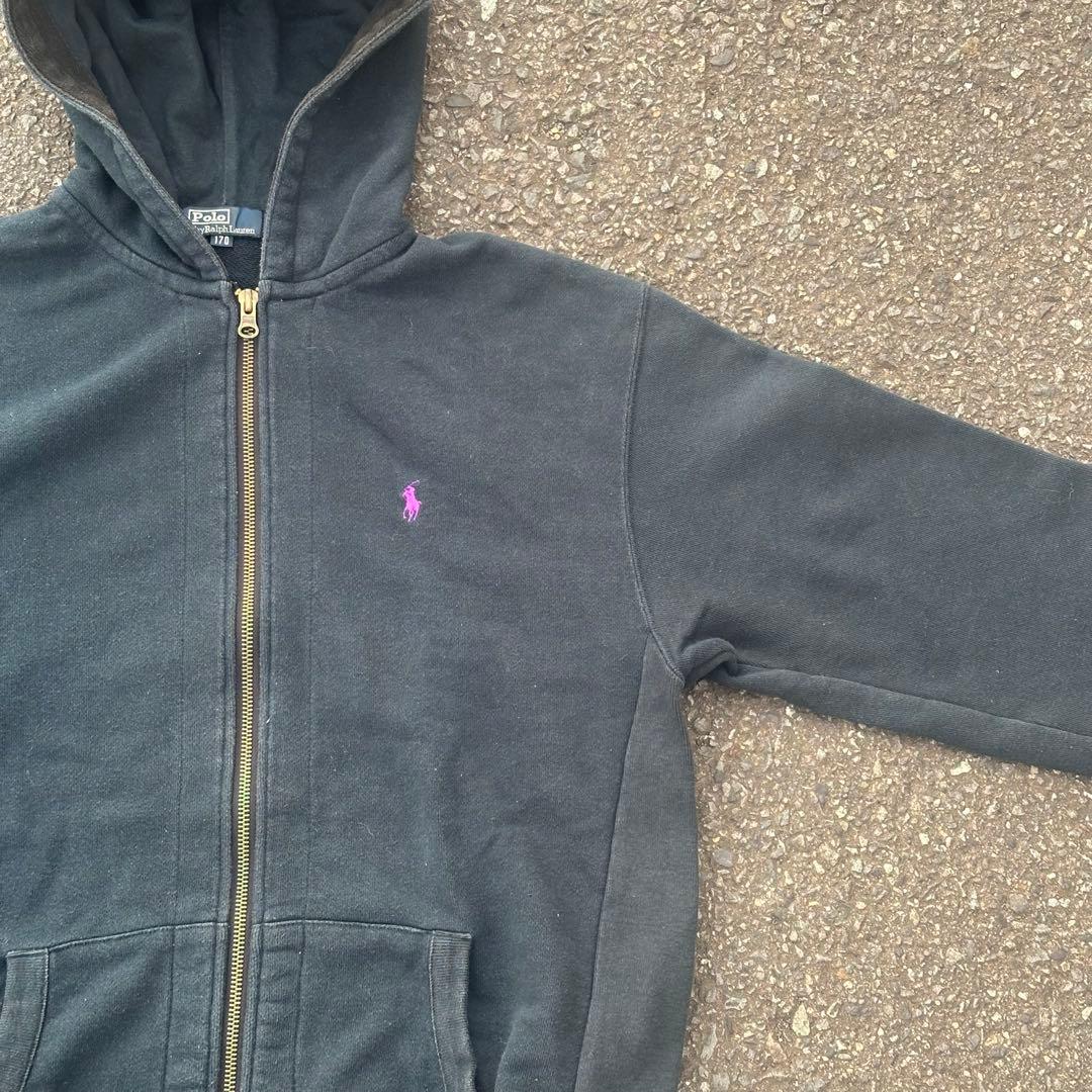 00s 90s polo by rallph lauren ジップパーカー