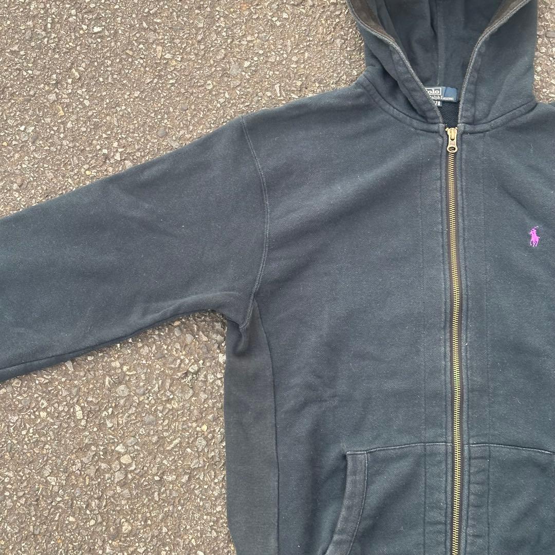 00s 90s polo by rallph lauren ジップパーカー