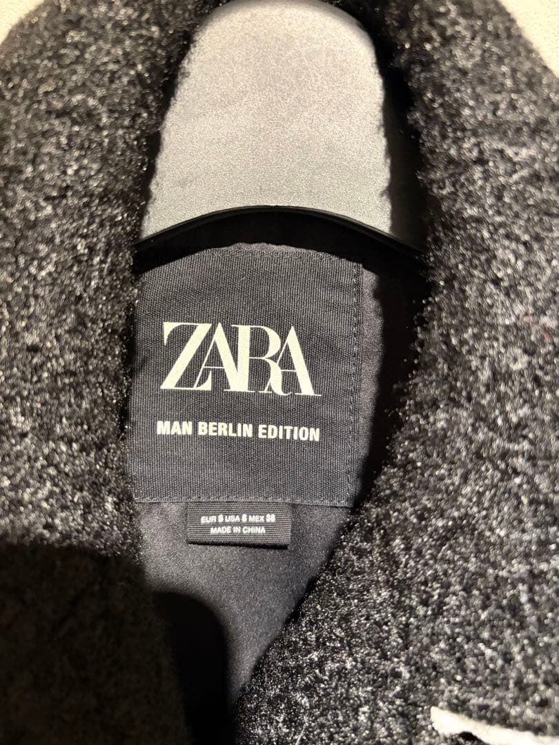 ZARA コントラストトップステッチブークレジャケット Sサイズ