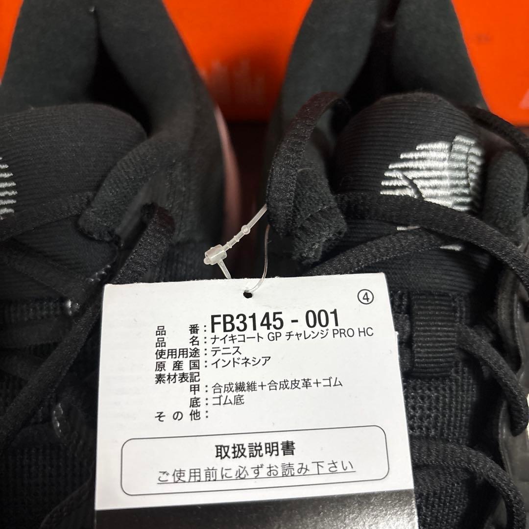 28cm　ナイキ　テニス　オールコート　GP チャレンジ FB3145