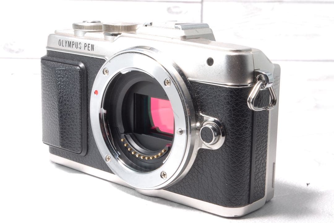 オリンパス PEN E-PL7 ダブルズームキット スマホ転送 ミラーレス