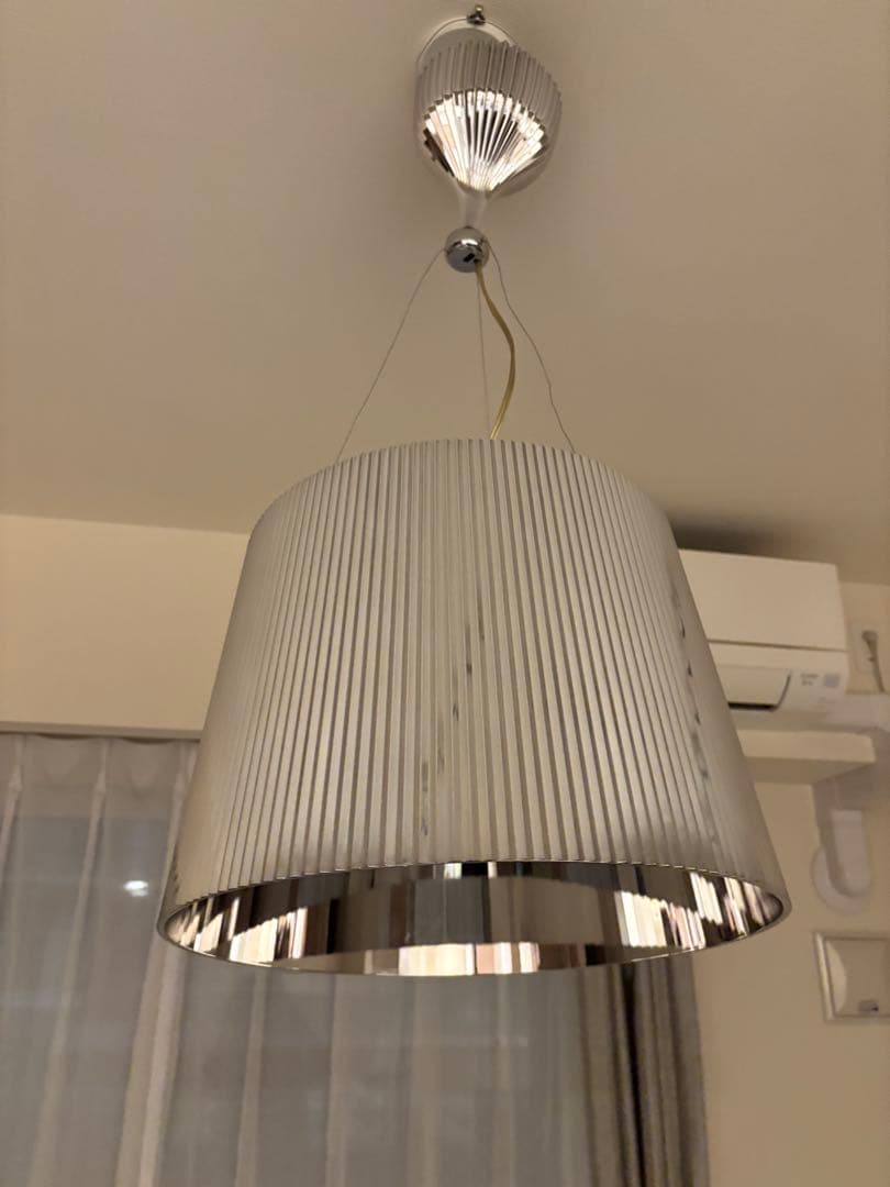 カルテル　Kartell ペンダントライト　GE シルバー　東洋キッチン　中古