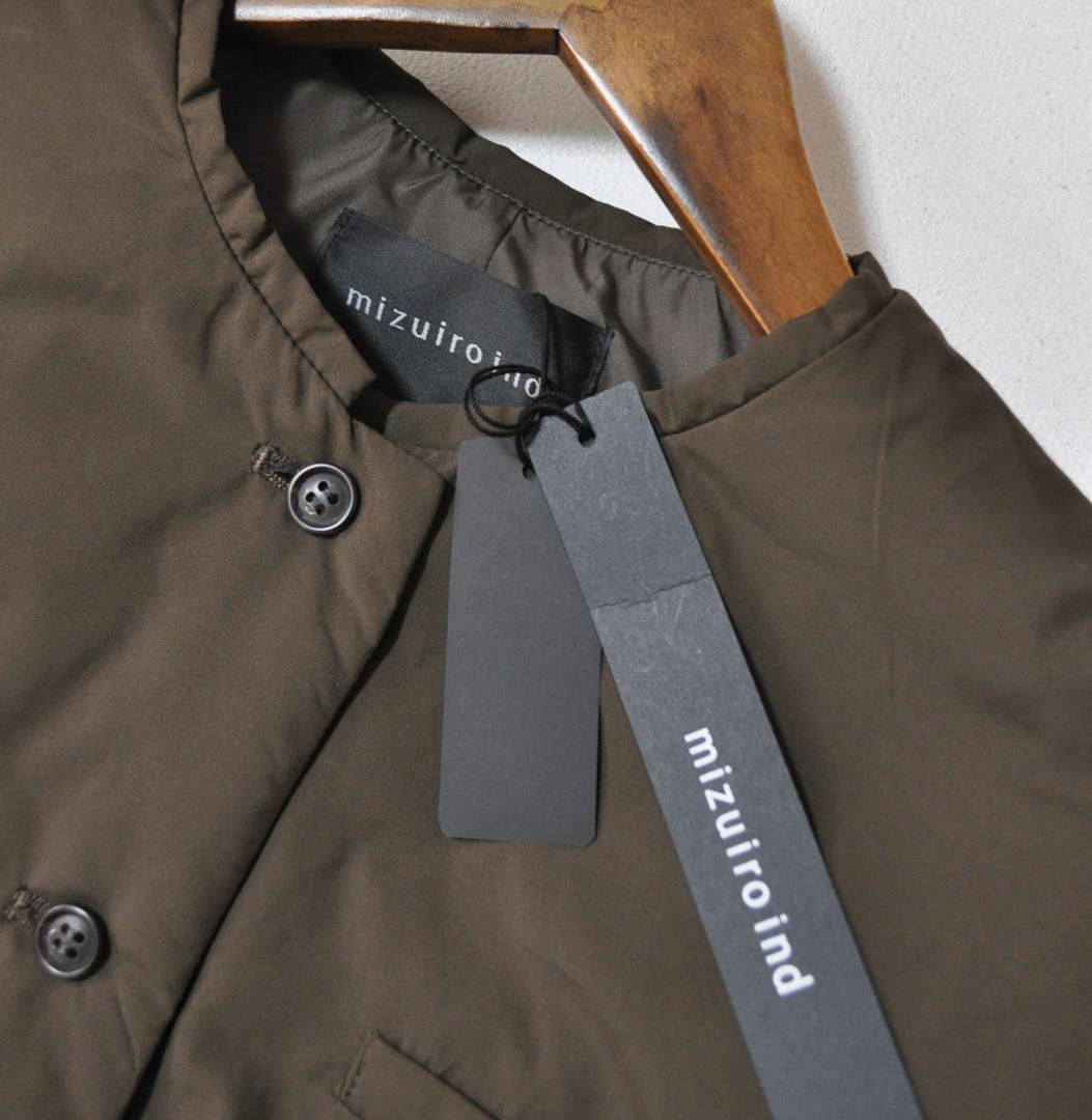 新品 mizuiro ind ミズイロインド ダウンジレ ベスト
