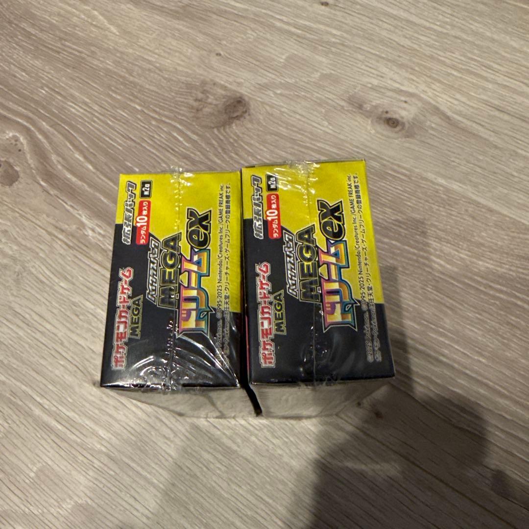 ポケモンカードMEGAドリームex シュリンク付き　2box