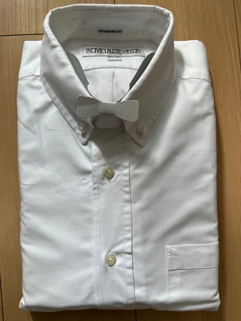 K&K　インディビジュアライズド オックスフォードBDシャツ ホワイト