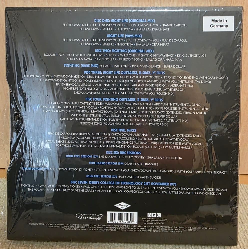 【7枚組】シン・リジィ/Nightlife / Fighting 74-75