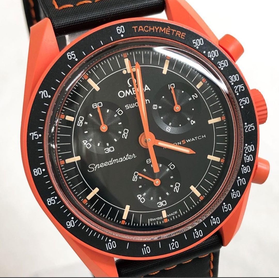 新品未使用 Swatch×Omega LAVA 正規品