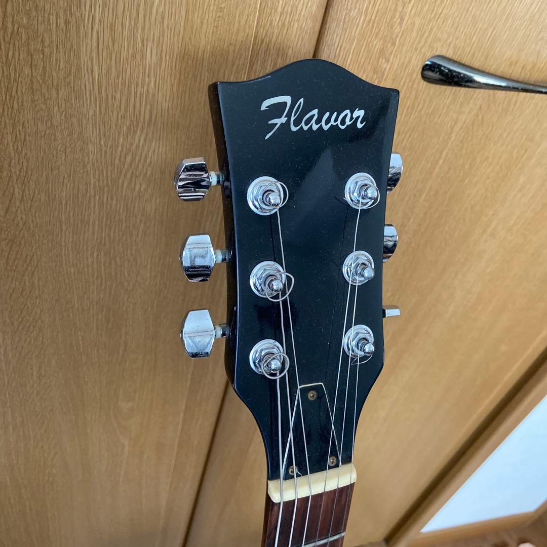 レスポール　ギター　flavor ブラック