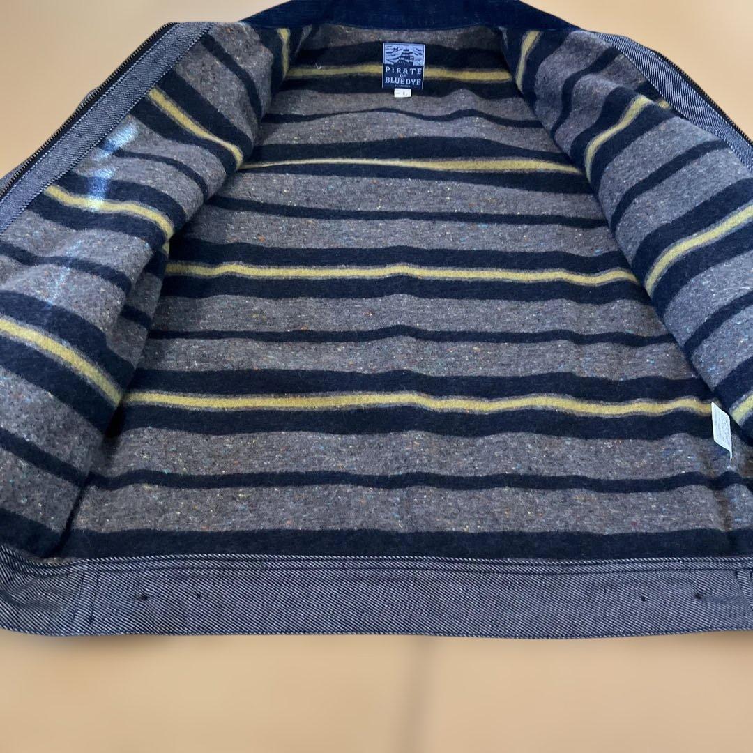 JELADO PIRATE OF BLUEDYE ジャケット Lサイズ ネイビー