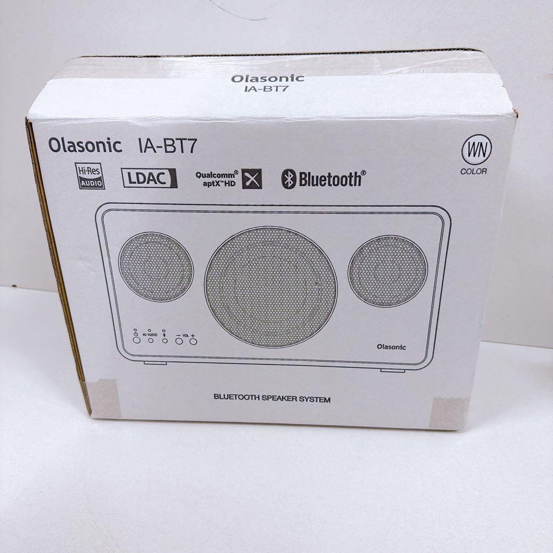 Olasonic IA-BT7 Bluetooth スピーカー ウォルナット