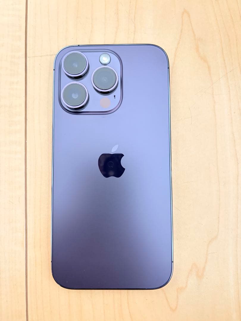 値下げ●美品●iPhone 14 Pro 256GB ディープパープル