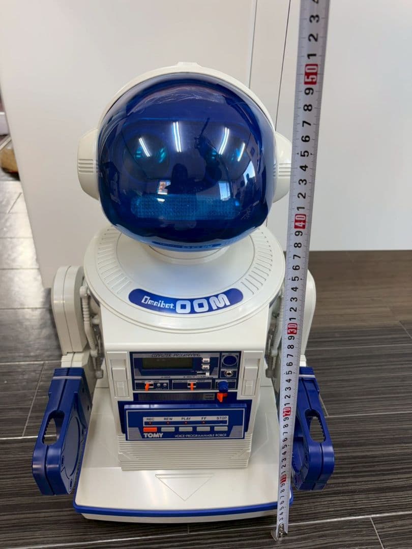 丸*ン様 箱付き　TOMYオムニボット 当時モノ スペースエイジ　ジャンク　タカ