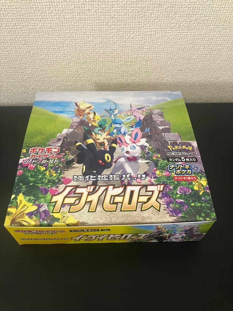 イーブイヒーローズ 1ボックス 未開封 シュリンクなし