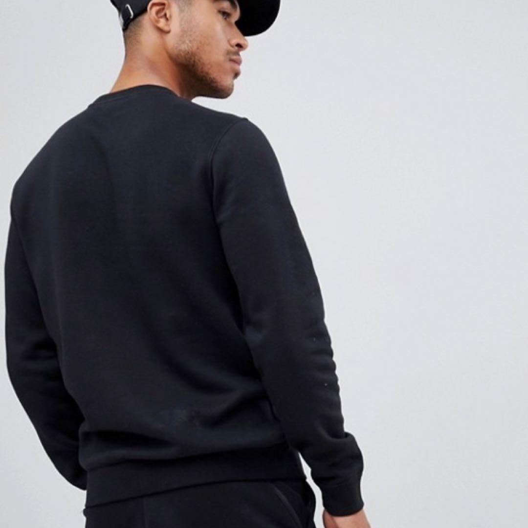 新品 ナイキ フレンチテリー クルー トレーナー ブラック Ｓサイズ 送料無料