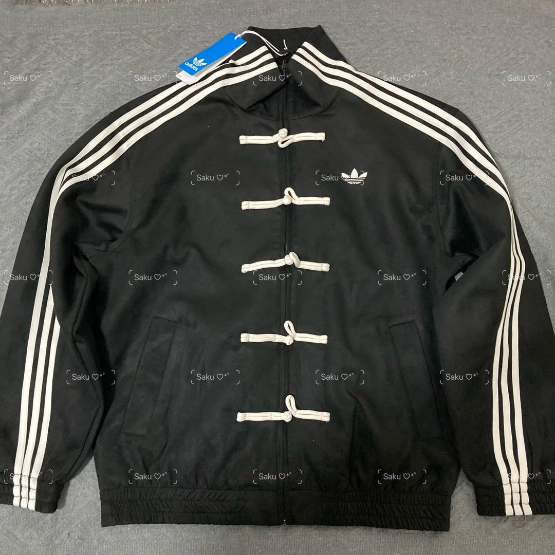 adidas アディダス 中国限定 巳年チャイナトラックジャケット ブラックS