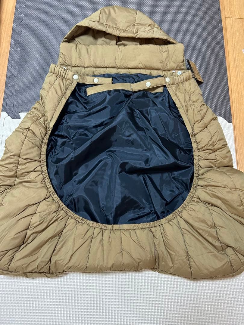 【新品】ザノースフェイス　ベビーシェルブランケット　抱っこ紐ケープ　ブラウン